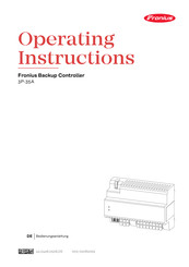 Fronius 3P-35A Bedienungsanleitung