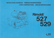 Rimoldi 529 Gebrauchsanweisung