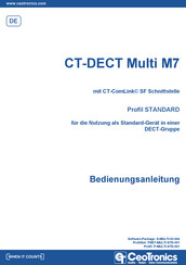 CeoTronics CT-DECT Multi M7 Bedienungsanleitung
