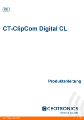 CeoTronics CT-ClipCom Digital CL Produktanleitung