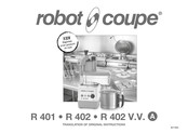 Robot Coupe R 402 V.V. Bedienungsanleitung