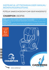 Caretero CHAMPION Bedienungsanleitung