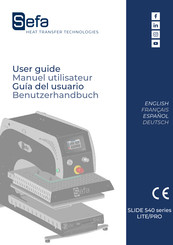 Sefa SLIDE 540 PRO Benutzerhandbuch