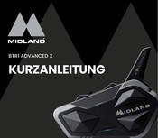 Midland BTR1 ADVANCED Kurzanleitung