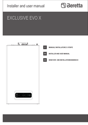 Beretta EXCLUSIVE EVO X Benutzer- Und Installationshandbuch