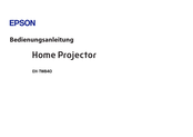 Epson EH-TW840 Bedienungsanleitung