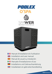Poolex SPAWER O'Spa 71 Installations- Und Gebrauchsanleitung