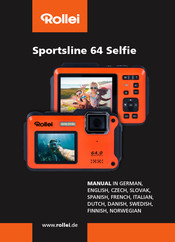 Rollei Sportsline 64 Selfie Bedienungsanleitung