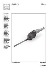 Fein 7 534 Serie Originalbetriebsanleitung