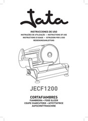 Jata JECF1200 Bedienungsanleitung