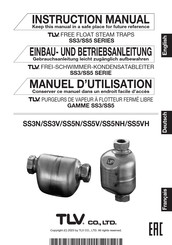 TLV SS5NH Einbau- Und Betriebsanleitung