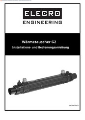 Elecro Engineering G2 Serie Installations- Und Bedienungsanleitung