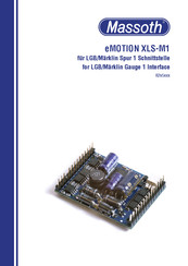 Massoth eMOTION XLS-M1 Bedienungsanleitung