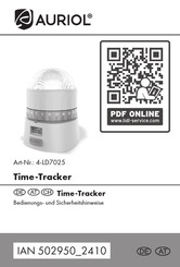 Auriol 502950 2410 Bedienungs- Und Sicherheitshinweise