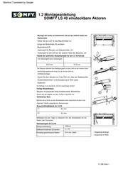 SOMFY LS 40 Montageanleitung