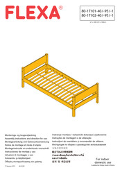 Flexa 80-17101-40 Montageanleitung Und Gebrauchsanweisung