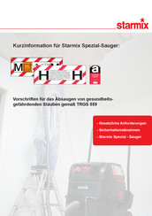 Starmix 01 11 10 Bedienungsanleitung