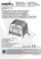 Nexgrill FORTRESSTM X4 Bedienungsanleitung