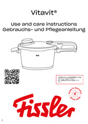 Fissler vitavit edition digital Gebrauchs- Und Pflegeanleitung