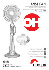 Ohmex FAN 4040 WTR Gebrauchsanleitung