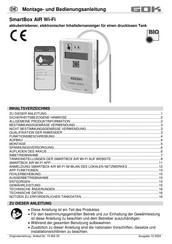 GOK SmartBox AIR Wi-Fi Montage- Und Bedienungsanleitung