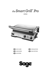 Sage the Smart Grill Pro BGR840 Kurzanleitung