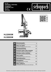 Scheppach HL3000GM Originalbetriebsanleitung