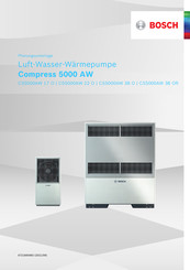 Bosch Compress CS5000AW 38 O Planungsunterlage
