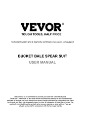 Vevor WBS-012 Benutzerhandbuch