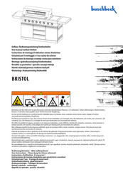 Buschbeck BRISTOL Aufbau-/Bedienungsanleitung