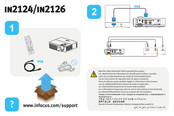 InFocus IN2124 Kurzanleitung