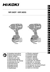 HIKOKI WR 36DGW4Z Bedienungsanleitung