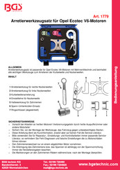 BGS technic 1779 Bedienungsanleitung