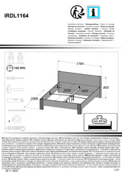 Forte ADRIA IRDL1164 Montageanleitung