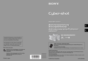 Sony Cyber-shot DSC-W30 Bedienungsanleitung