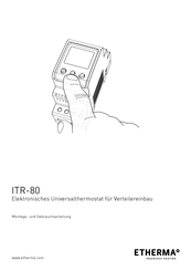 Etherma ITR-80 Montage- Und Gebrauchsanleitung