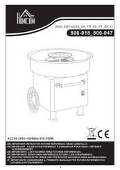 HOMCOM 800-047 Bedienungsanleitung