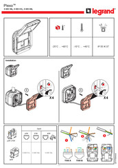 LEGRAND Plexo 0 695 61L Bedienungsanleitung