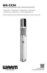 Warm Audio WA-CX24 Bedienungsanleitung