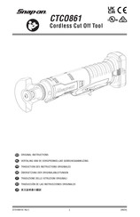 Snap-On CTCO861 Benutzungs- Und Wartungsanleitung
