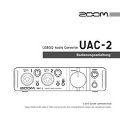 Zoom UAC-2 MixEfx Bedienungsanleitung