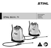 Stihl SG 71 Gebrauchsanleitung