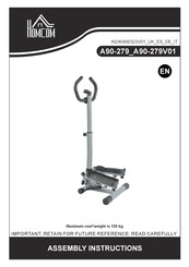 HOMCOM A90-279V01 Montageanleitung