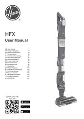 Hoover HFX Bedienungsanleitung
