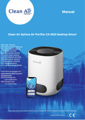Clean Air Optima CA-502 Desktop Smart Gebrauchsanweisung