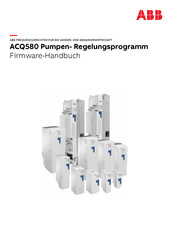 ABB ACQ580 Firmware-Handbuch