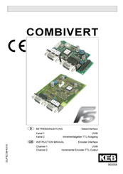 KEB Combivert F5 Betriebsanleitung