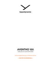 Beyerdynamic AVENTHO 100 Demontageanleitung