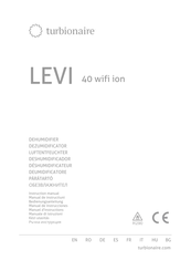 turbionaire LEVI 40 wifi ion Bedienungsanleitung