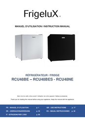 Frigelux RCU48BE Gebrauchsanweisung